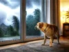 Gewitter – mein Hund hat Angst Hund bei Gewitter