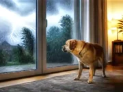 Gewitter – mein Hund hat Angst Hund bei Gewitter