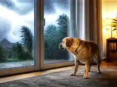Gewitter – mein Hund hat Angst Hund bei Gewitter