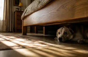 Unsichern Hund richtig unterstützen Verängstigter Hund